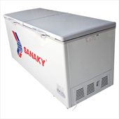 bán thanh lý tủ đông 2 cánh 1 ngăn dung tích 1.000 lít sanaky