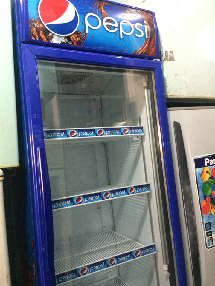 Bán thanh lý tủ mát pepsi 500 lít, mới