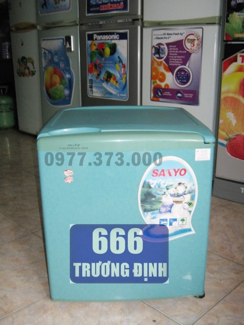 tủ lạnh cũ 50 lít, giá 1.1 triệu, làm được đá, lạnh nhanh, v...