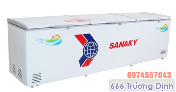 tủ trữ đông, tủ cấp đông SANAKY 1,300 lít mới, bảo hành 12 t...