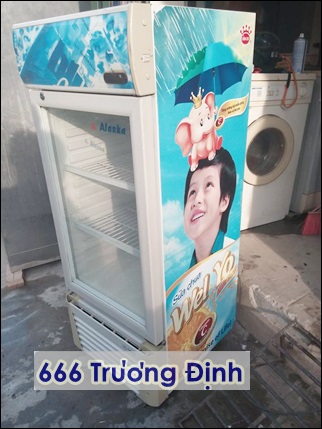 tủ làm mát 1 cánh alaska 140 lít, giá thanh lý