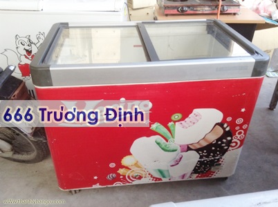 bán thanh lý tủ đông nắp kính nhập khẩu, tủ đông trưng bày...