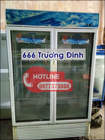 tủ làm mát 2 cửa dung tích 1.200 lít hiệu alaska