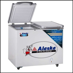 Tủ đông mát Alaska BCD3068N (250 lít),2 ngăn đông mát