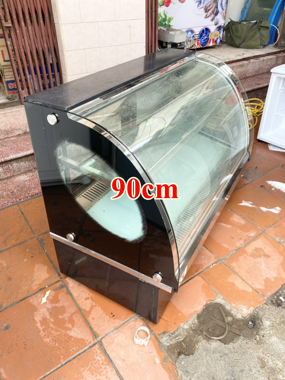thanh lý tủ bảo quản bánh kem 90cm, tủ bánh mini, tủ bánh để ba...
