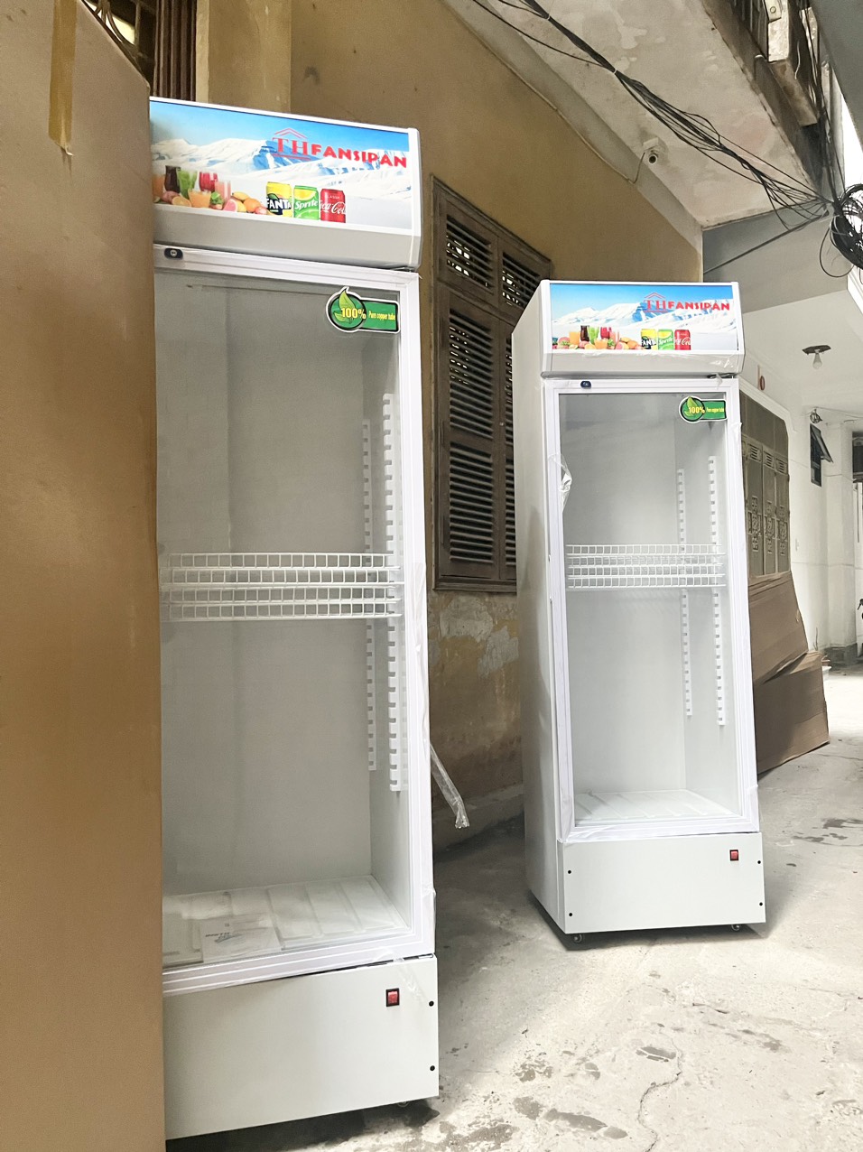 tủ mát 1 cánh 388 lít mới 99% - bảo hành 12 tháng 