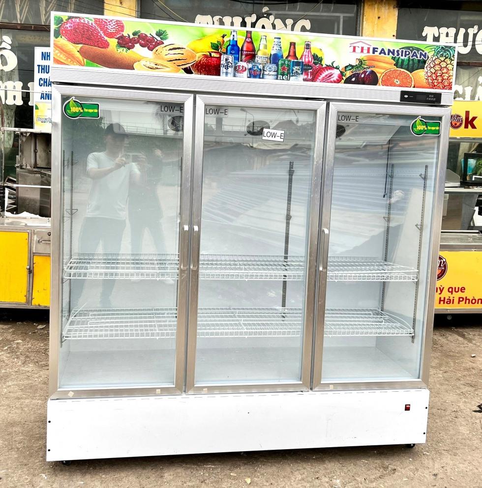 tủ mát 3 cánh mở, mới 99%