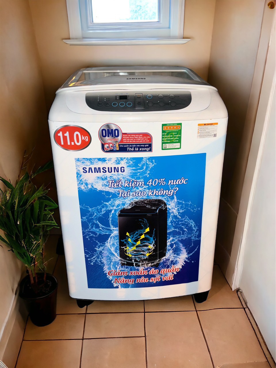 Máy giặt 11kg thanh lý