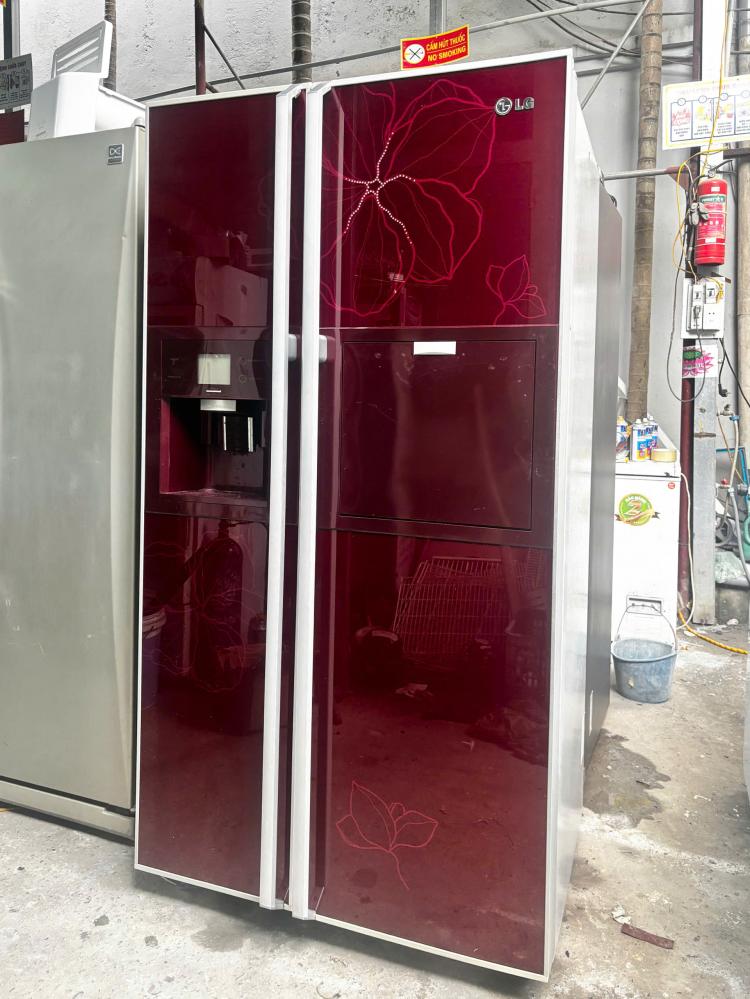 tủ lạnh LG side by side 612 lít Hàn Quốc